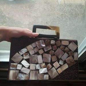 Mother of pearl purse